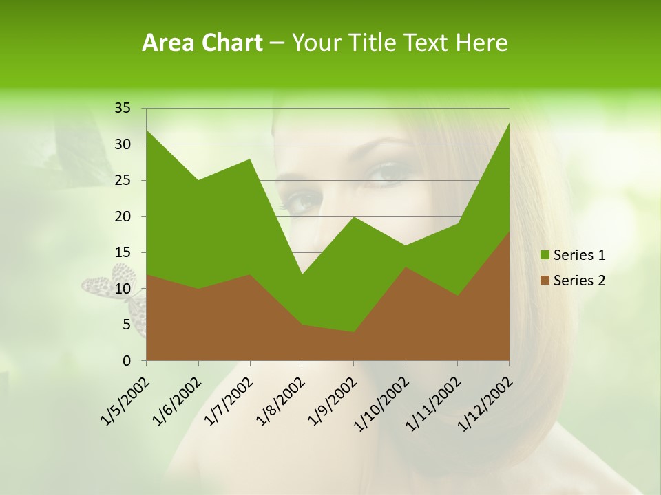 Woman Treatment Freshness PowerPoint Template