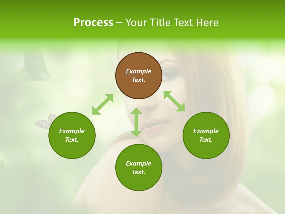 Woman Treatment Freshness PowerPoint Template