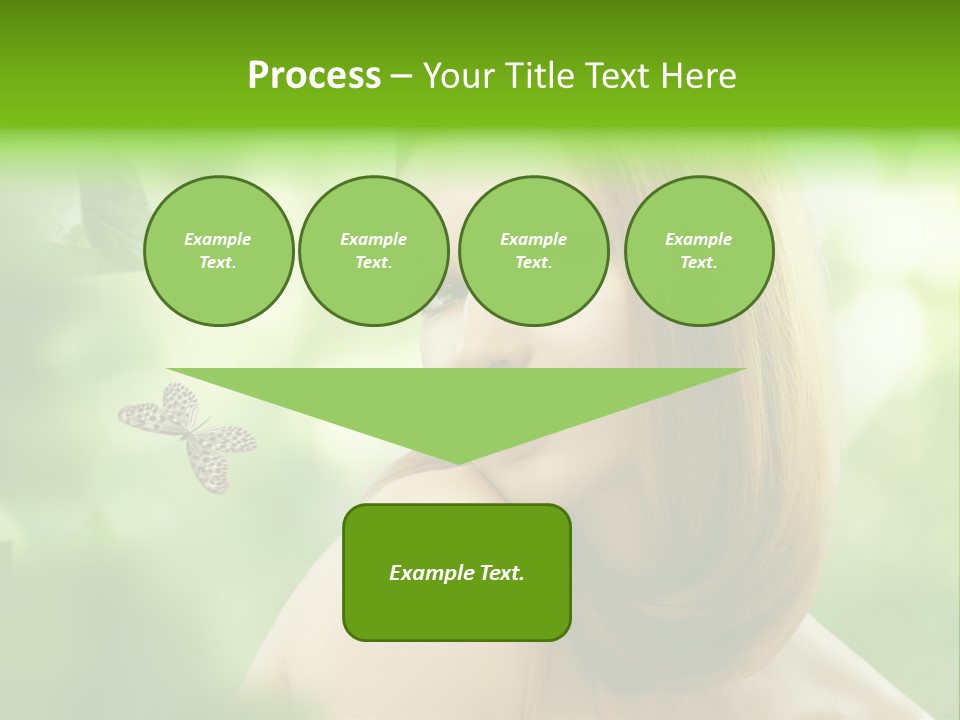 Woman Treatment Freshness PowerPoint Template