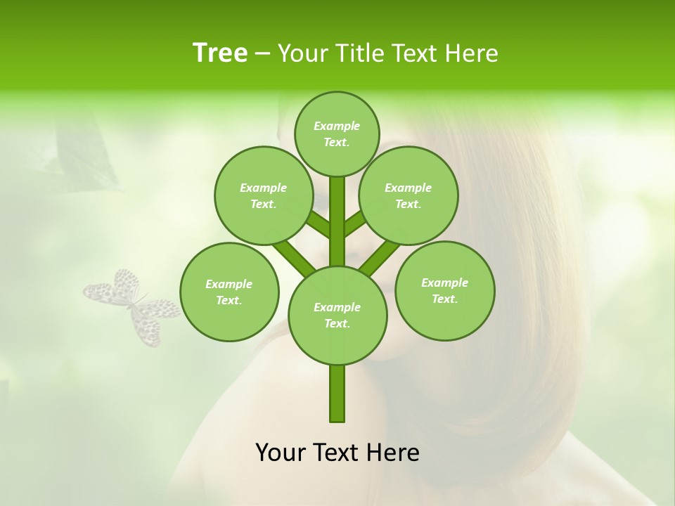 Woman Treatment Freshness PowerPoint Template