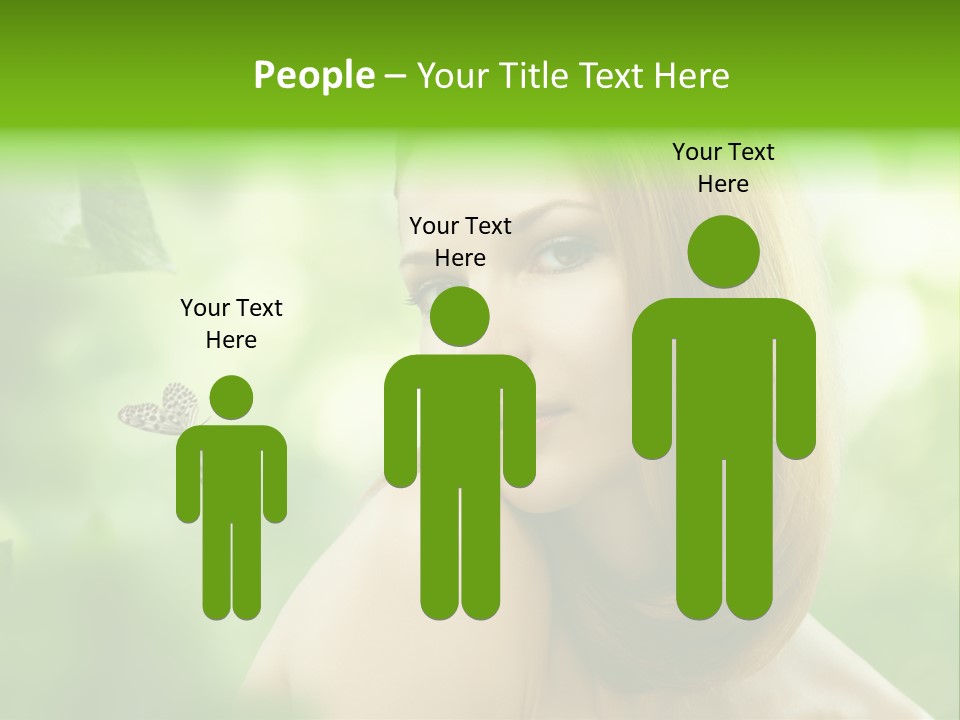 Woman Treatment Freshness PowerPoint Template