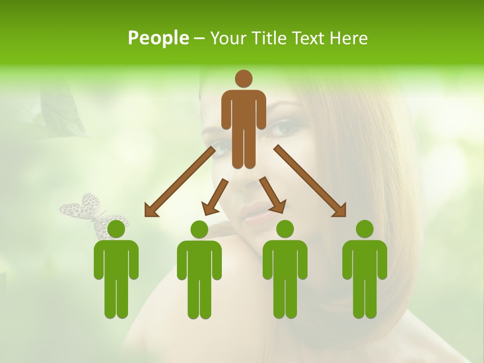 Woman Treatment Freshness PowerPoint Template