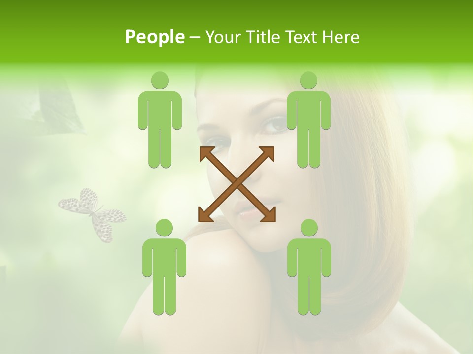 Woman Treatment Freshness PowerPoint Template