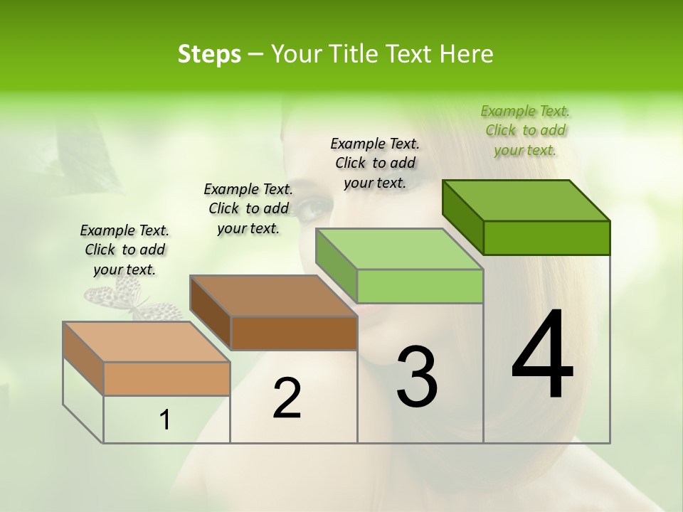 Woman Treatment Freshness PowerPoint Template