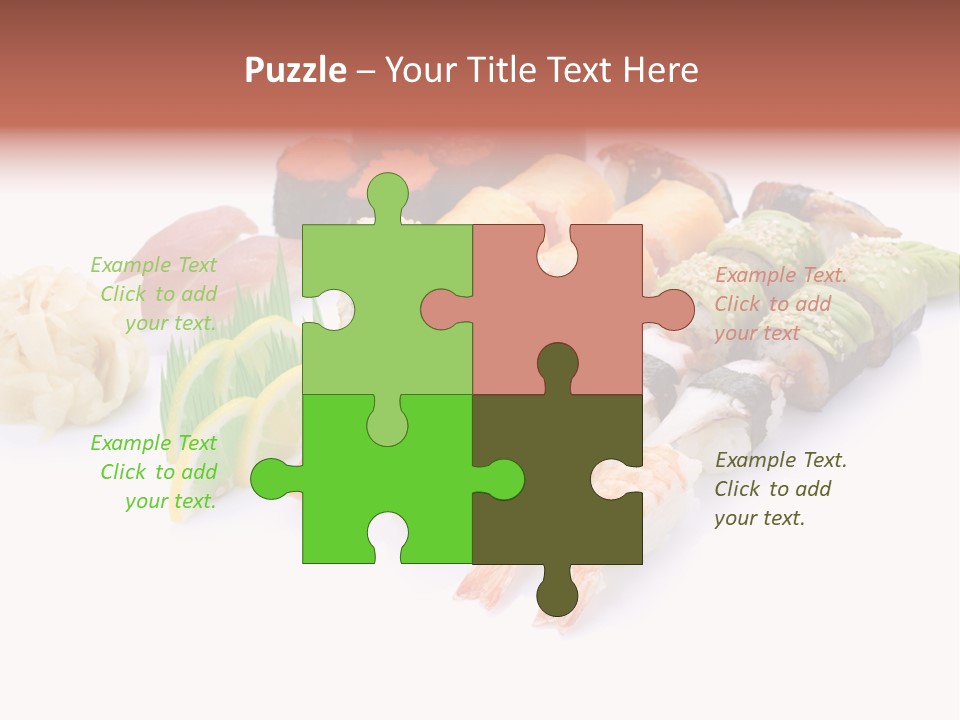 Background Caviar Sea PowerPoint Template