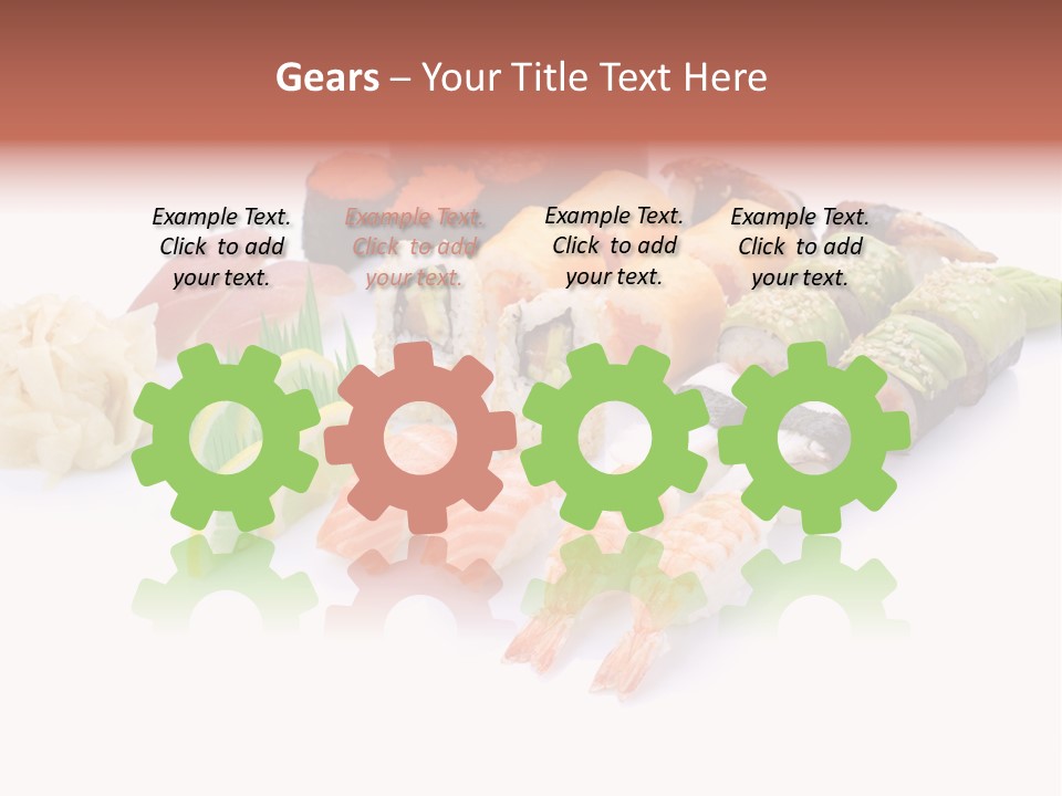 Background Caviar Sea PowerPoint Template