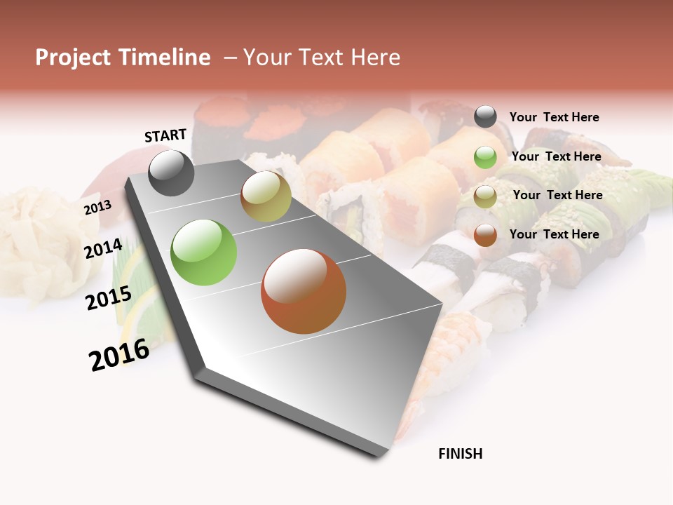 Background Caviar Sea PowerPoint Template