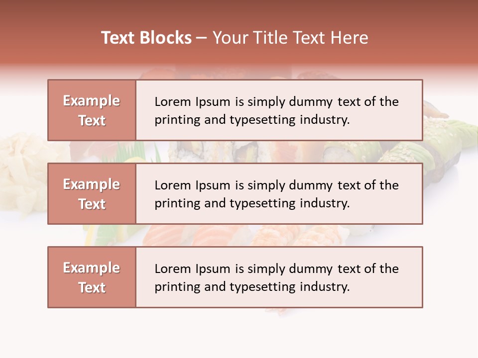 Background Caviar Sea PowerPoint Template