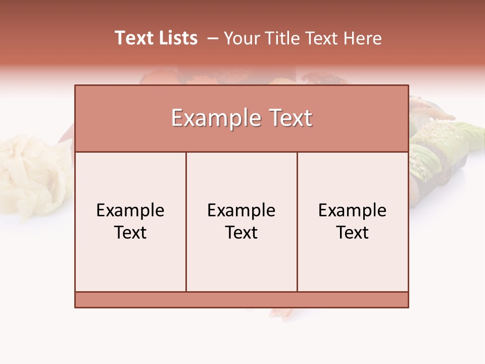 Background Caviar Sea PowerPoint Template