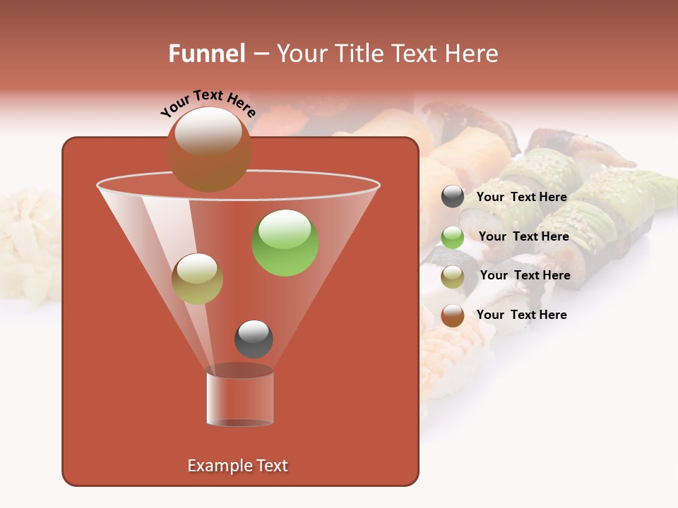 Background Caviar Sea PowerPoint Template