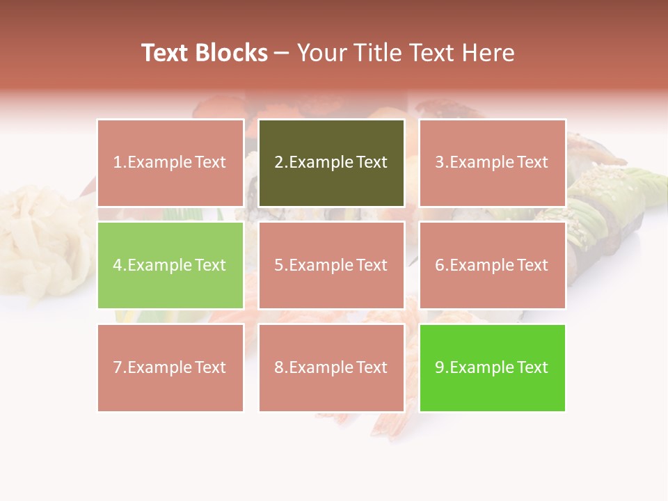 Background Caviar Sea PowerPoint Template