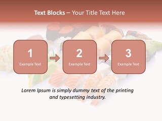 Background Caviar Sea PowerPoint Template