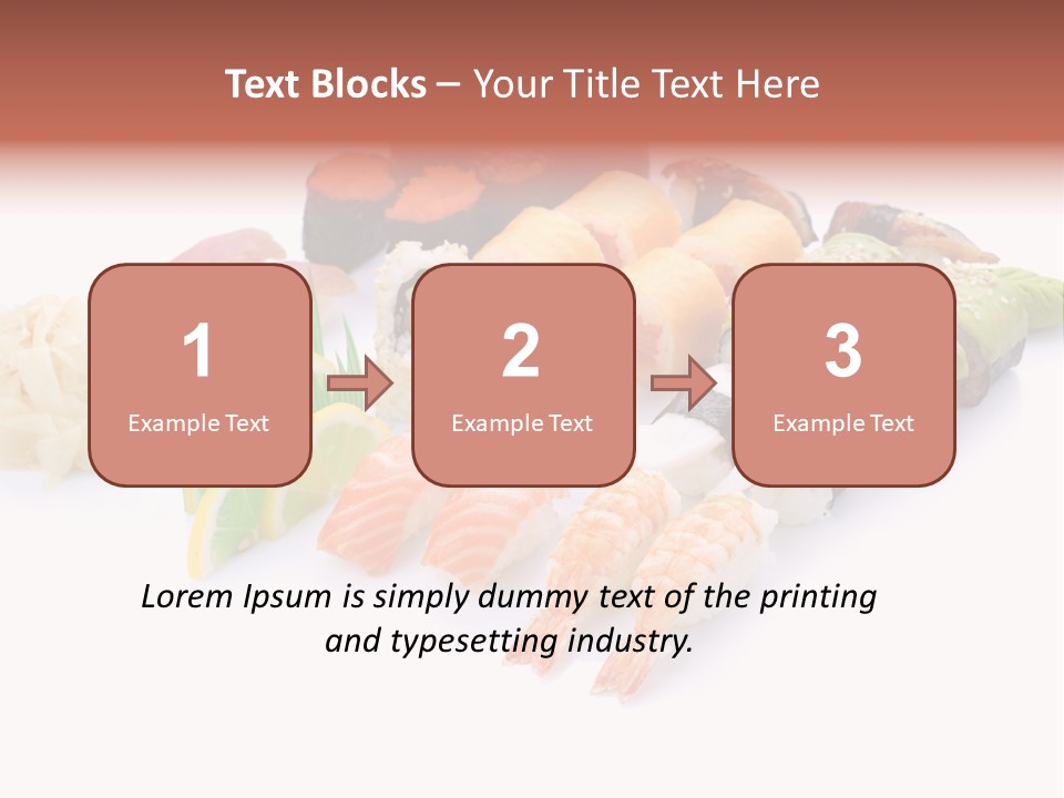 Background Caviar Sea PowerPoint Template