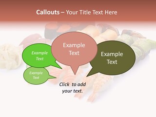 Background Caviar Sea PowerPoint Template