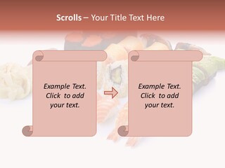 Background Caviar Sea PowerPoint Template