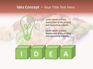 Background Caviar Sea PowerPoint Template