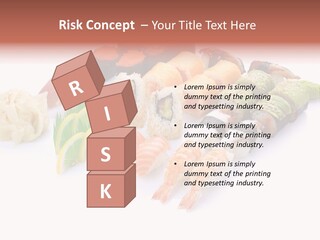 Background Caviar Sea PowerPoint Template