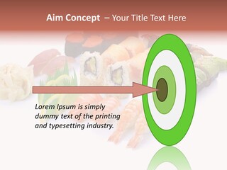 Background Caviar Sea PowerPoint Template