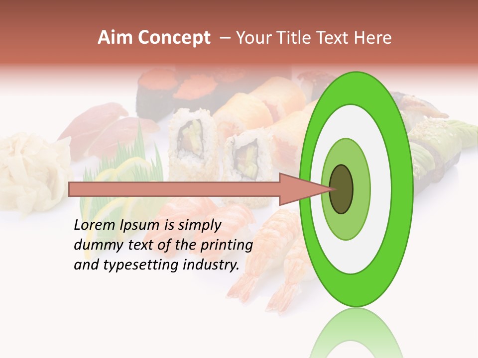 Background Caviar Sea PowerPoint Template