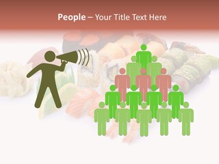 Background Caviar Sea PowerPoint Template