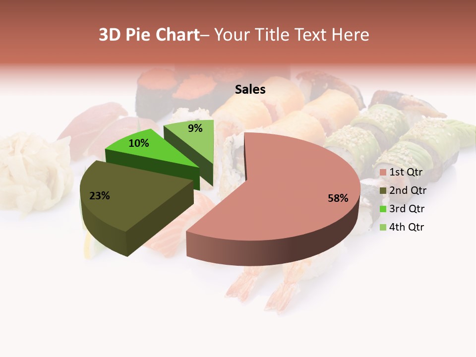 Background Caviar Sea PowerPoint Template