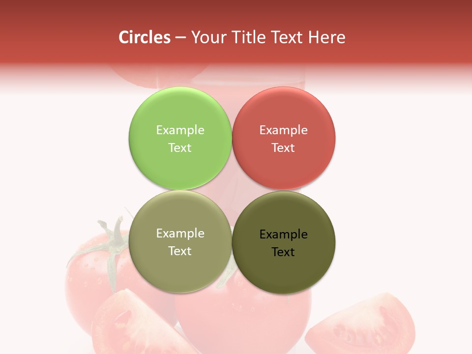 Healthy Eating Vegetable Vegetarian PowerPoint Template