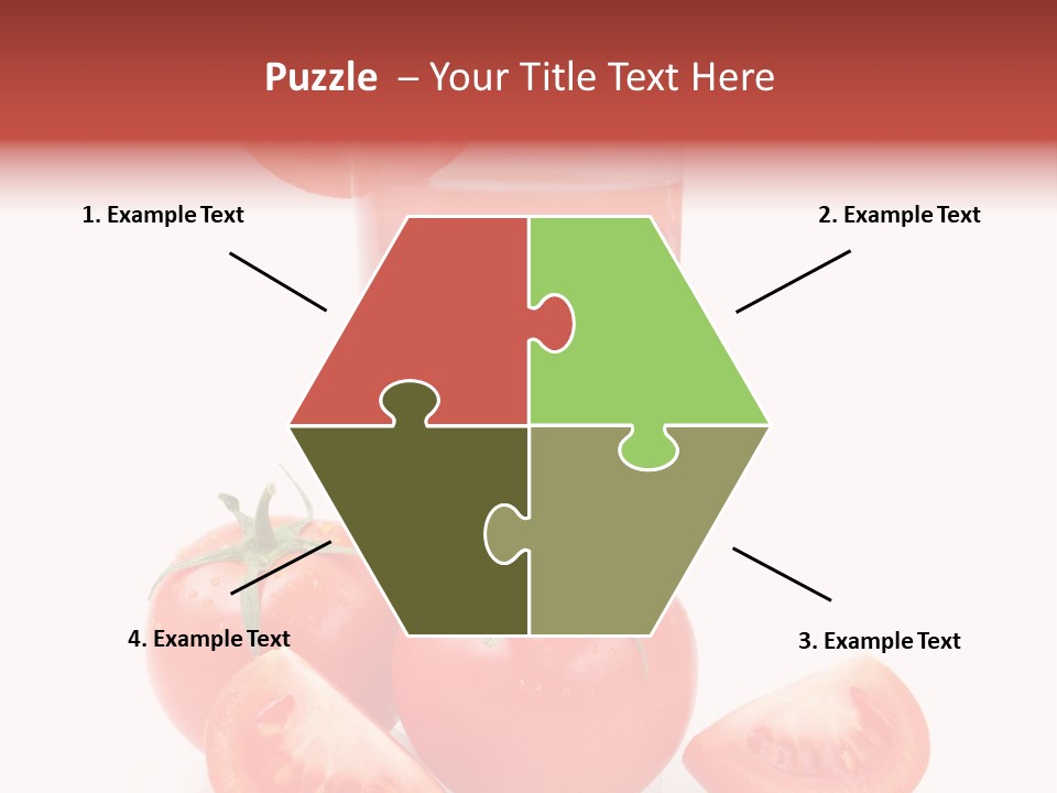 Healthy Eating Vegetable Vegetarian PowerPoint Template