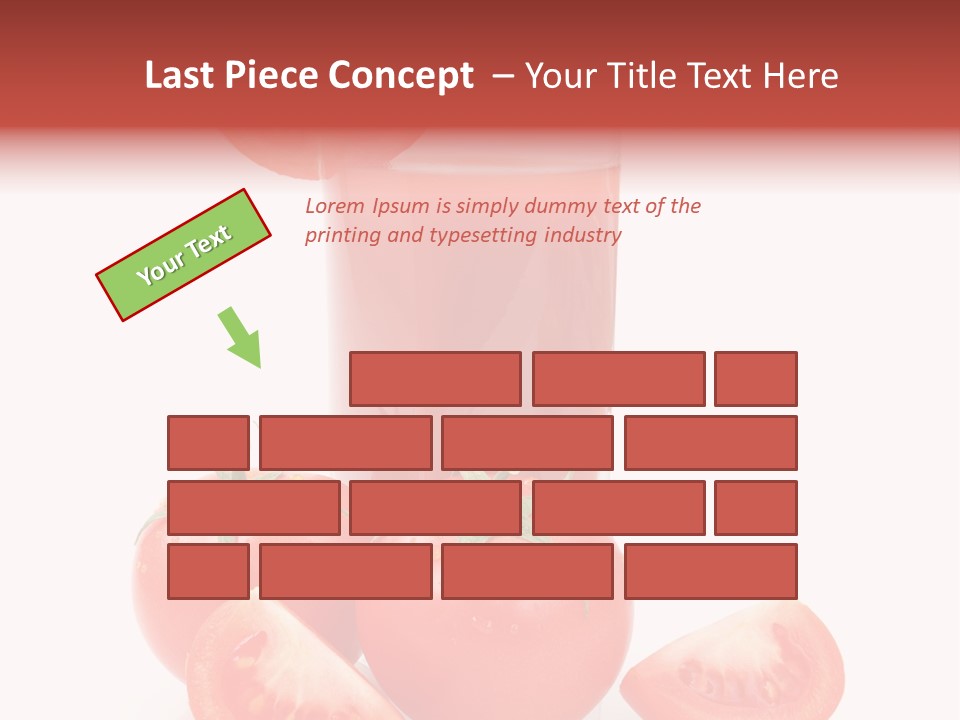 Healthy Eating Vegetable Vegetarian PowerPoint Template