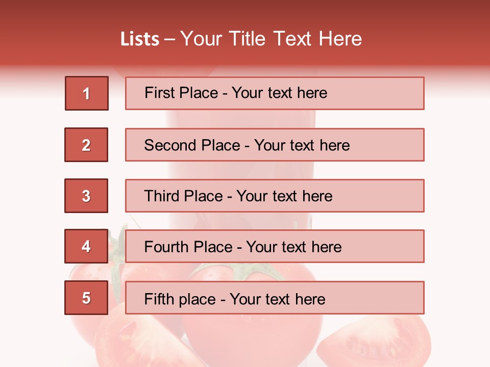 Healthy Eating Vegetable Vegetarian PowerPoint Template