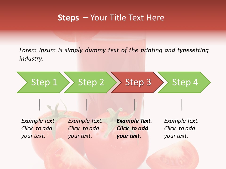 Healthy Eating Vegetable Vegetarian PowerPoint Template