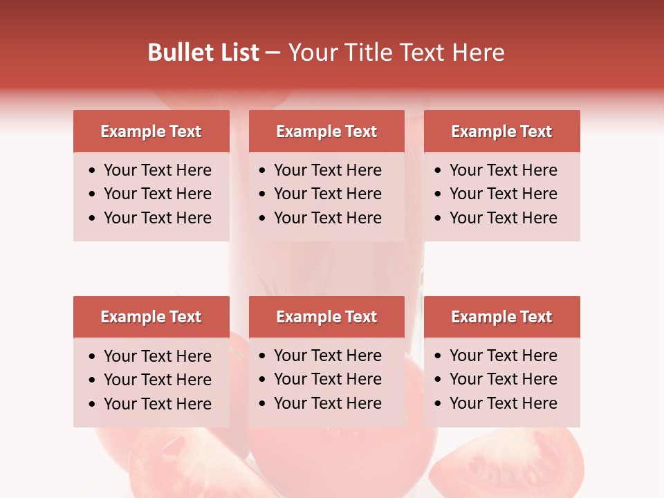 Healthy Eating Vegetable Vegetarian PowerPoint Template