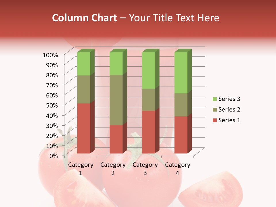 Healthy Eating Vegetable Vegetarian PowerPoint Template