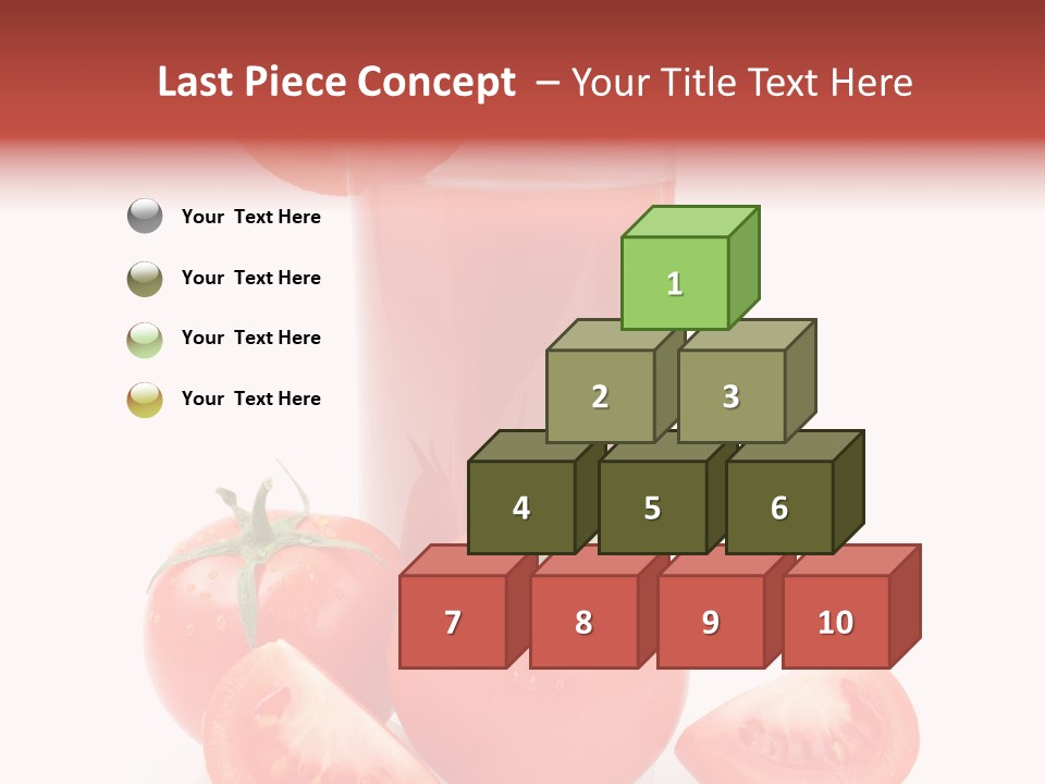 Healthy Eating Vegetable Vegetarian PowerPoint Template