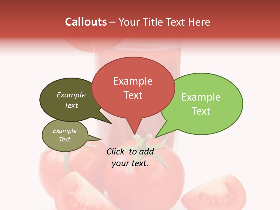 Healthy Eating Vegetable Vegetarian PowerPoint Template