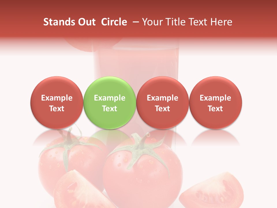 Healthy Eating Vegetable Vegetarian PowerPoint Template