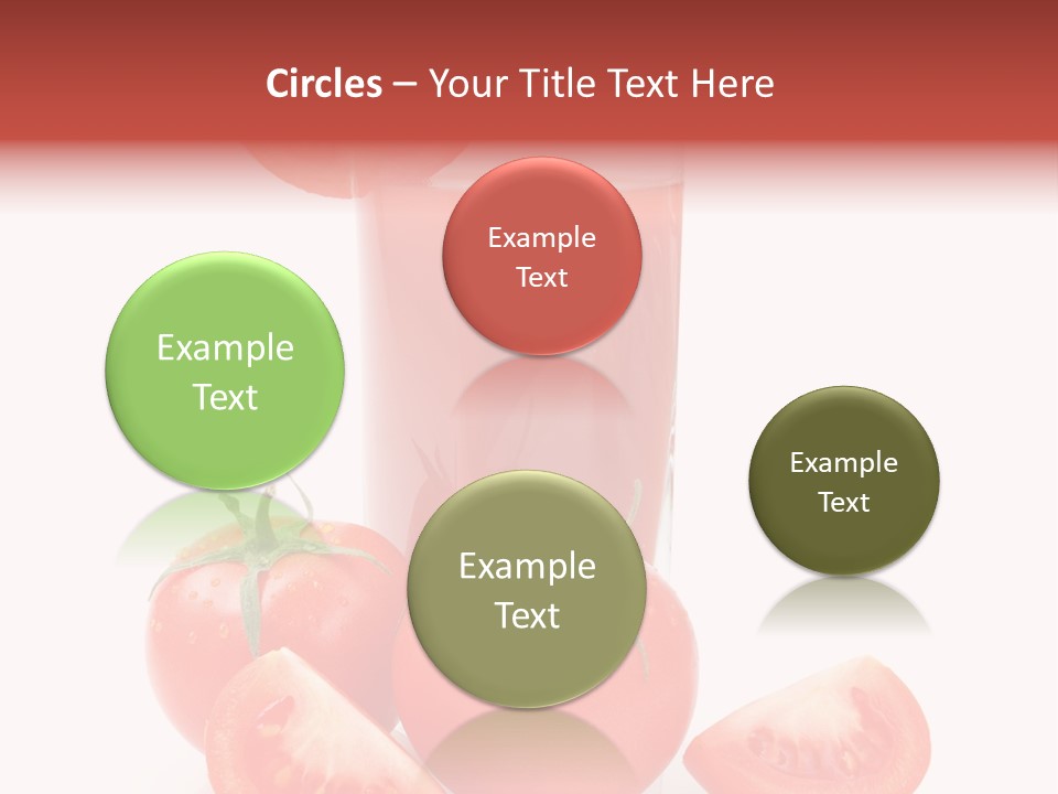 Healthy Eating Vegetable Vegetarian PowerPoint Template