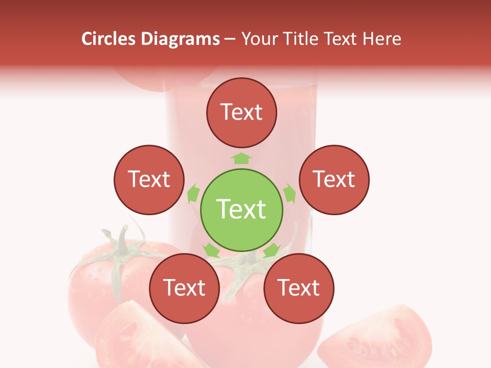 Healthy Eating Vegetable Vegetarian PowerPoint Template