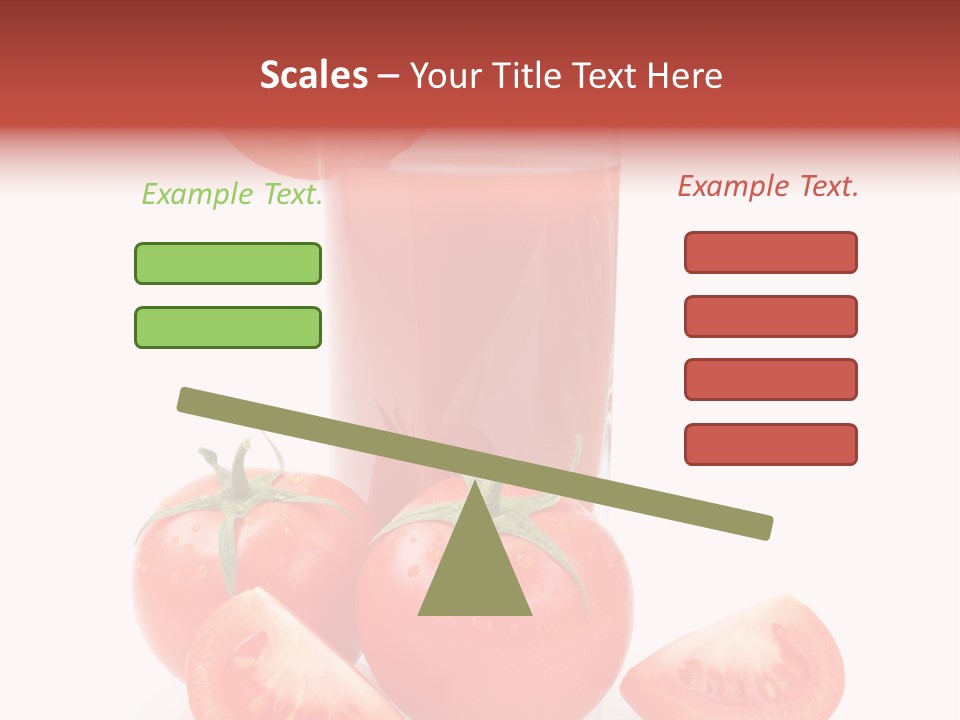 Healthy Eating Vegetable Vegetarian PowerPoint Template