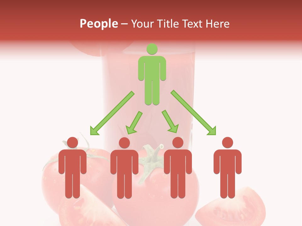 Healthy Eating Vegetable Vegetarian PowerPoint Template