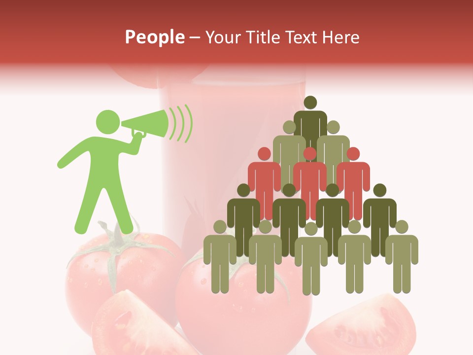 Healthy Eating Vegetable Vegetarian PowerPoint Template