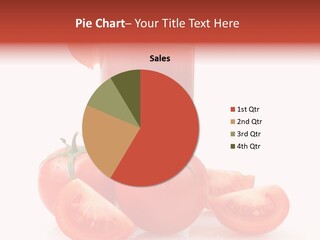 Glass Cut Vegetarian PowerPoint Template