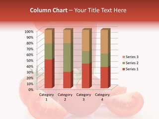 Glass Cut Vegetarian PowerPoint Template