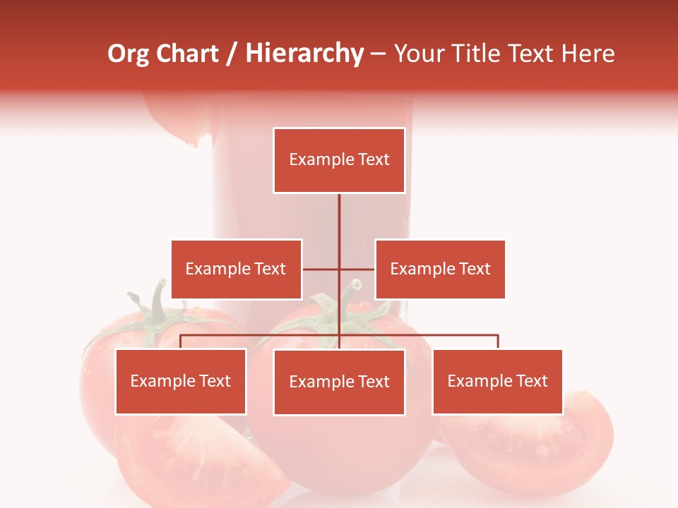 Glass Cut Vegetarian PowerPoint Template