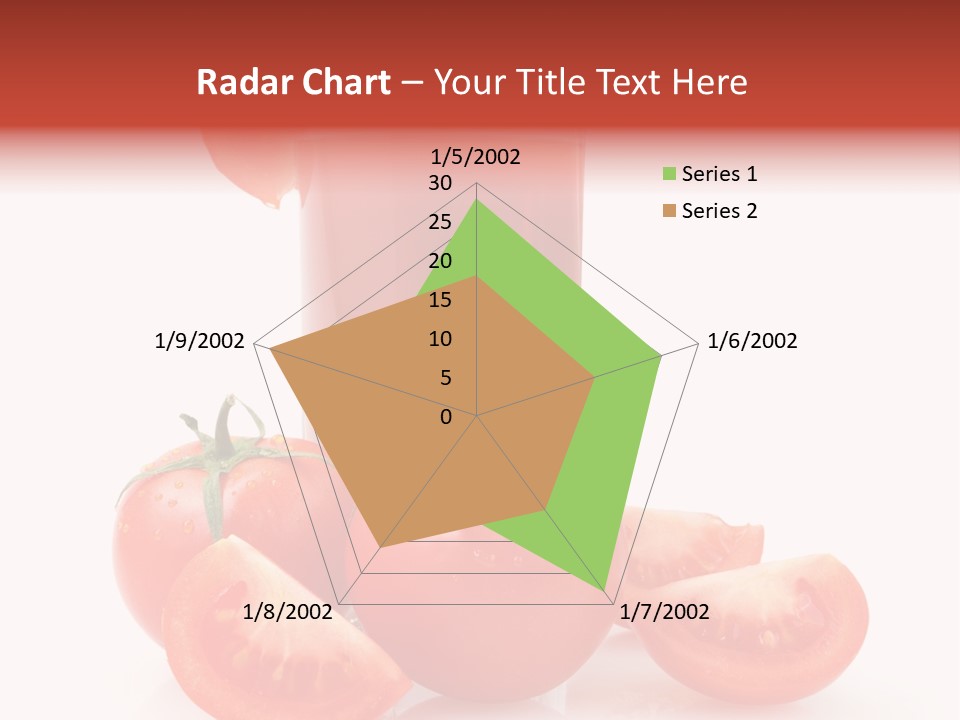 Glass Cut Vegetarian PowerPoint Template