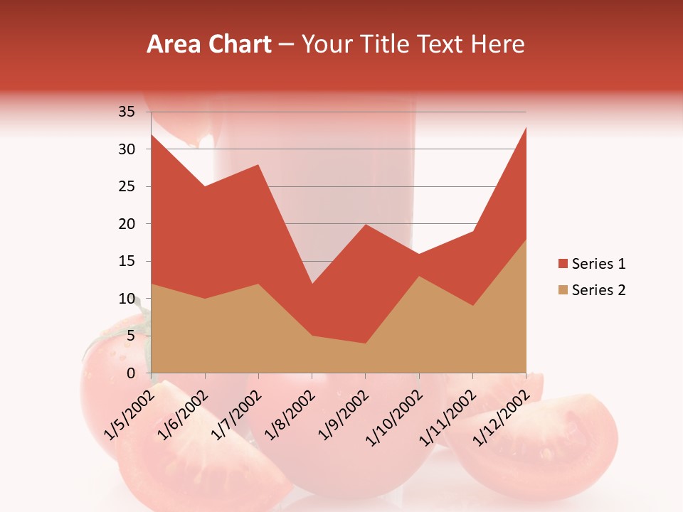 Glass Cut Vegetarian PowerPoint Template