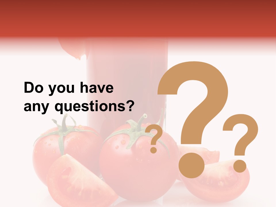 Glass Cut Vegetarian PowerPoint Template