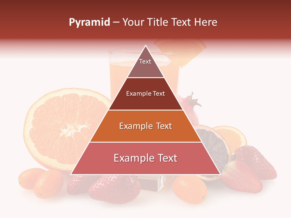 Tropical Kumquat Beverage PowerPoint Template