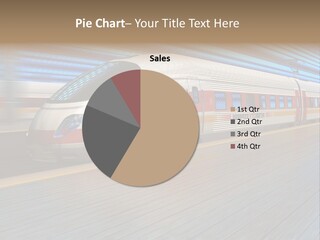 Arrival Road Train PowerPoint Template