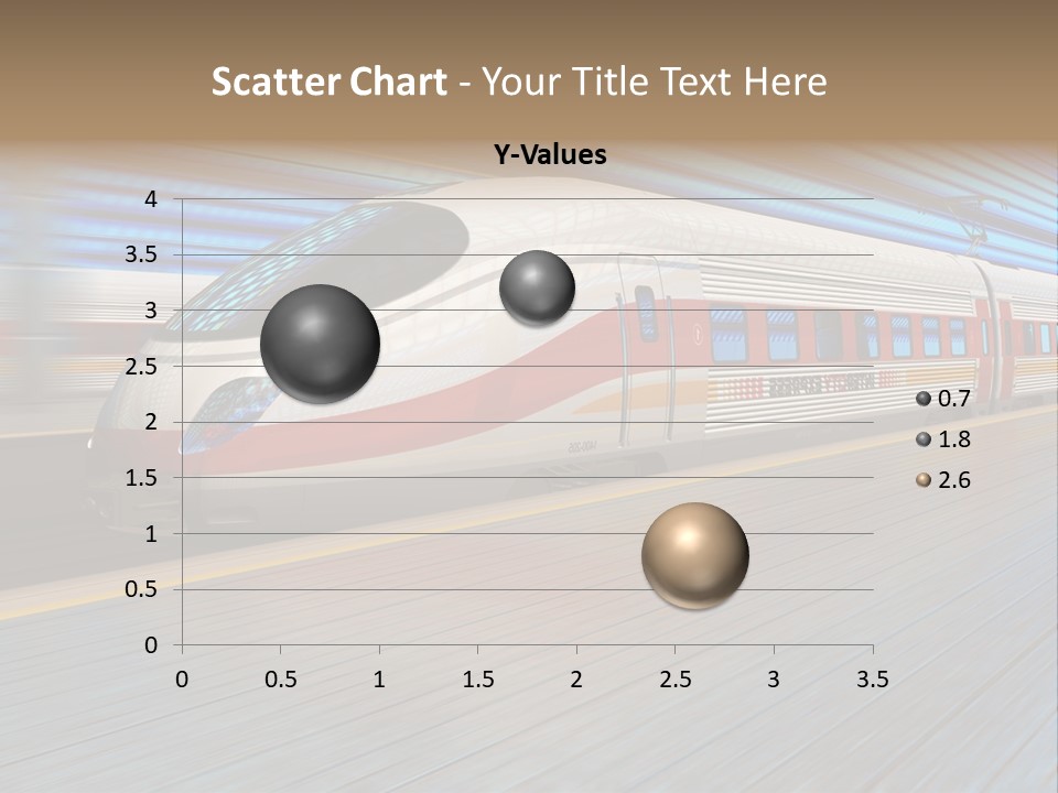 Arrival Road Train PowerPoint Template