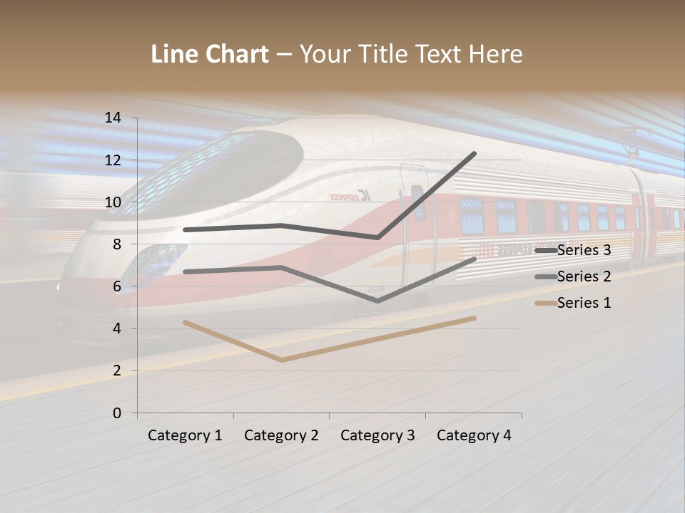 Arrival Road Train PowerPoint Template
